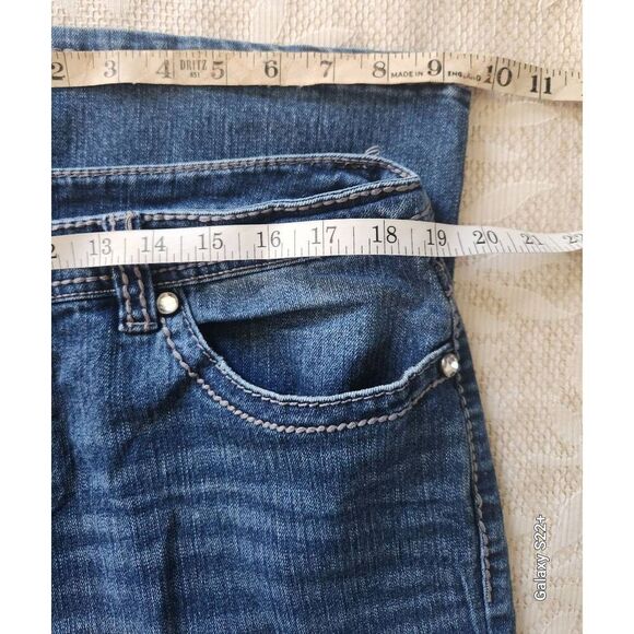 6  Nine West flared jeans,decorative pockets - Picture 6 of 8